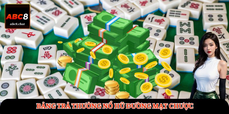 Bảng trả thưởng nổ hũ Đường Mạt Chược