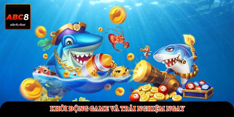 Khởi động game và trải nghiệm ngay