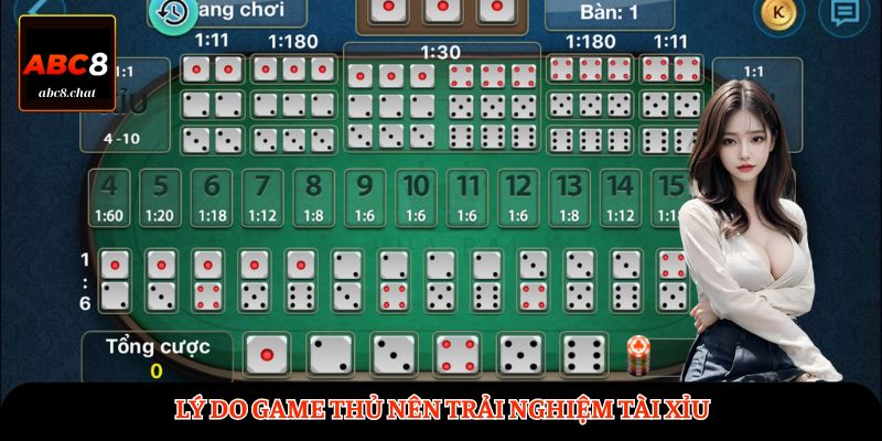 Lý do game thủ nên trải nghiệm Tài Xỉu 