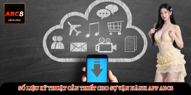 Số liệu kỹ thuật cần thiết cho sự vận hành app ABC8
